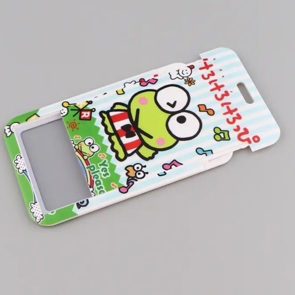 NWT Sanrio Keroppi Hello Kitty Neck Lanyard with ID Badge Holder Keychain - Picture 2 of 4